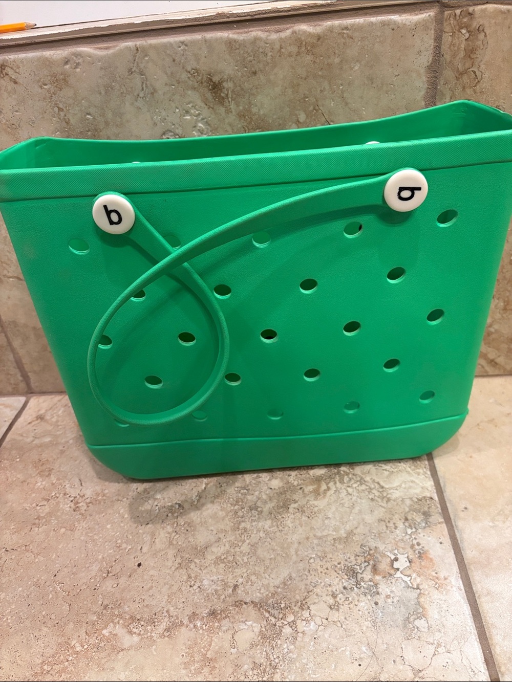 Green EVA bag Tote